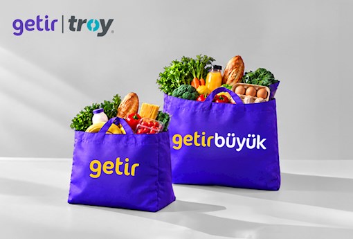 TROY Logolu Bankkart ile Getir'de Toplam 1.650 TL İndirim