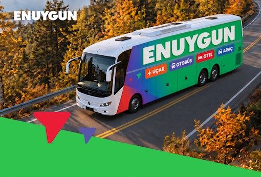 Enuygun.com'da Otobüs Bileti Alımınıza 150 TL Jest Lira