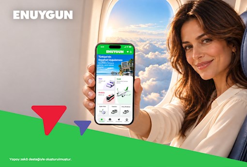 ENUYGUN'da Hava Yolu Bilet Alımınıza 750 TL Jest Lira